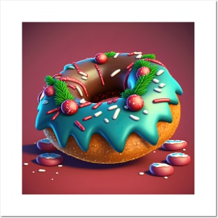 Jummy christmas donuts Posters and Art